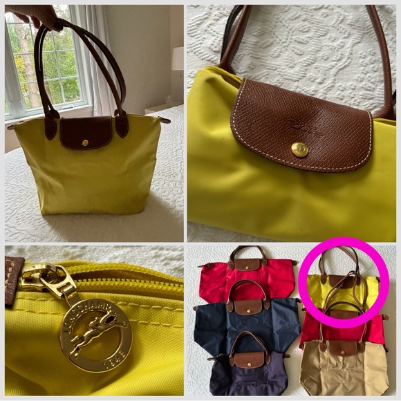 Longchamp Le Pliage Original Tote Medium (yellow) - Picture 5 of 5